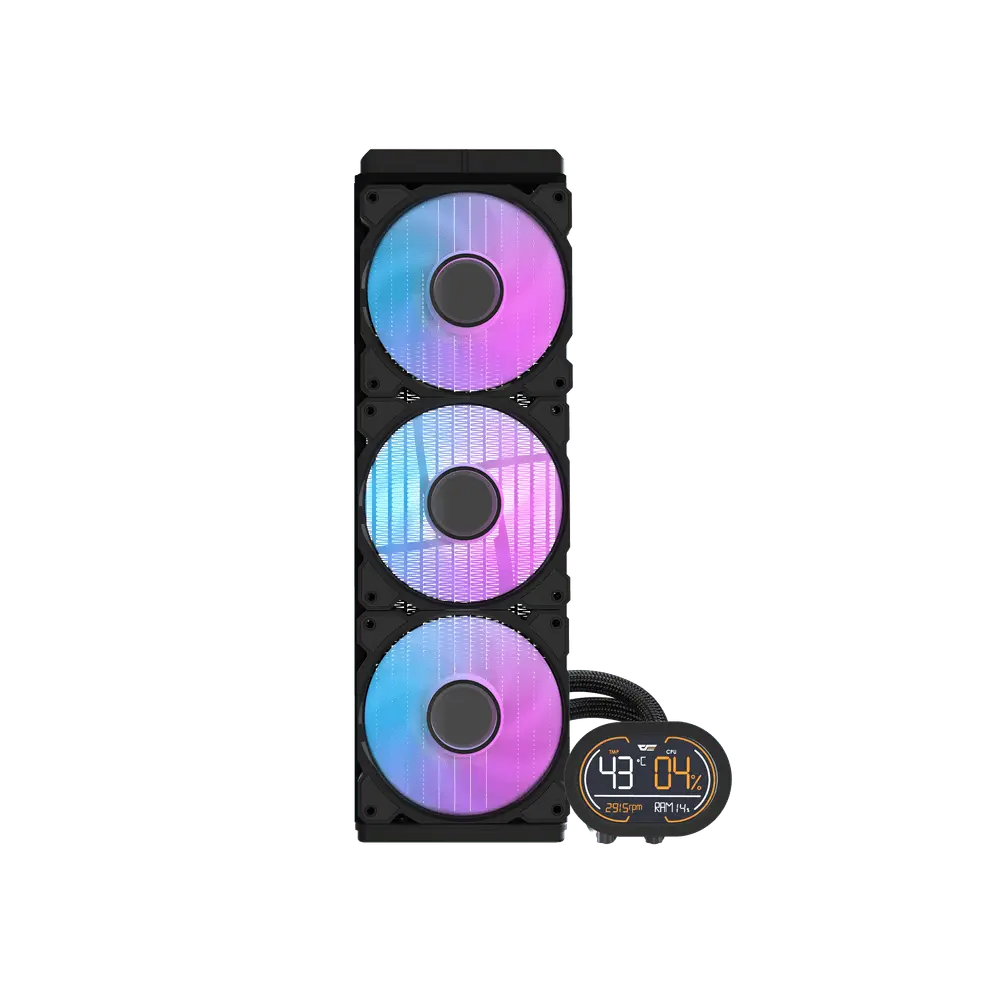 DARKFLASH DH360D Liquid CPU Cooler Black