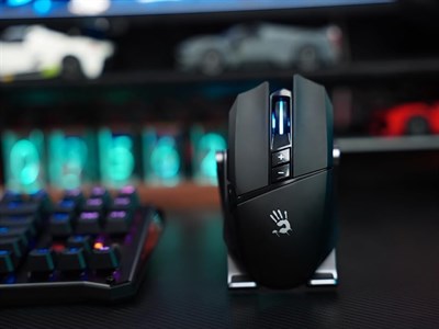 Bloody R36 Ultra | Dual Mode Wireless Gaming Mouse - Stone Black