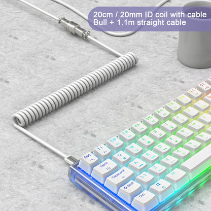 ATTACK SHARK x MAMBASNAKE C01 Coiled Cable