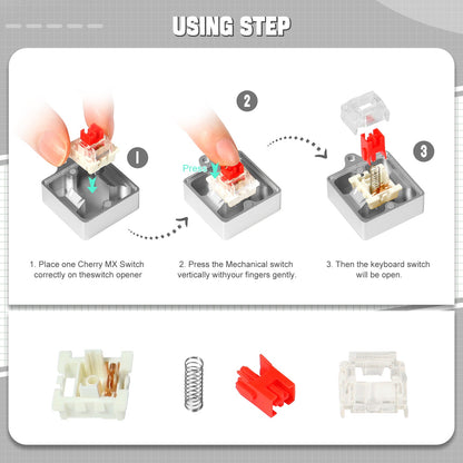 ATTACK SHARK Switch Opener Kit with Switch Puller