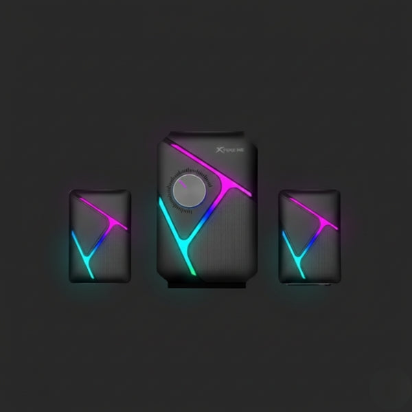 XTRIKE ME SK-610 SUBWOOFER RGB STEREO WIRED GAMING SPEAKERS