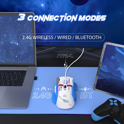 ATTACK SHARK G6 Tri-mode Gaming Mouse