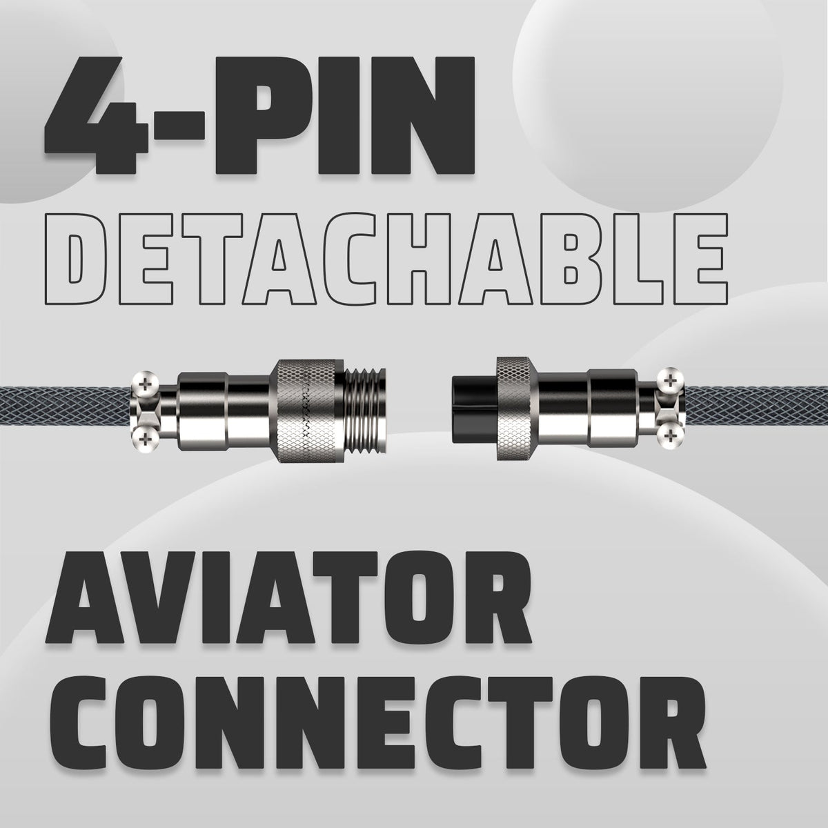 ATTACK SHARK C01PRO Coiled Cable