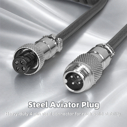 ATTACK SHARK C01ULTIMATE Coiled Cable for 8KHz Magnetic Keyboard