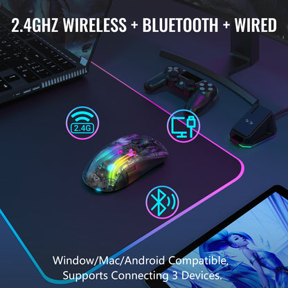 ATTACK SHARK X2PRO Wireless Gaming Mouse with Charging Dock
