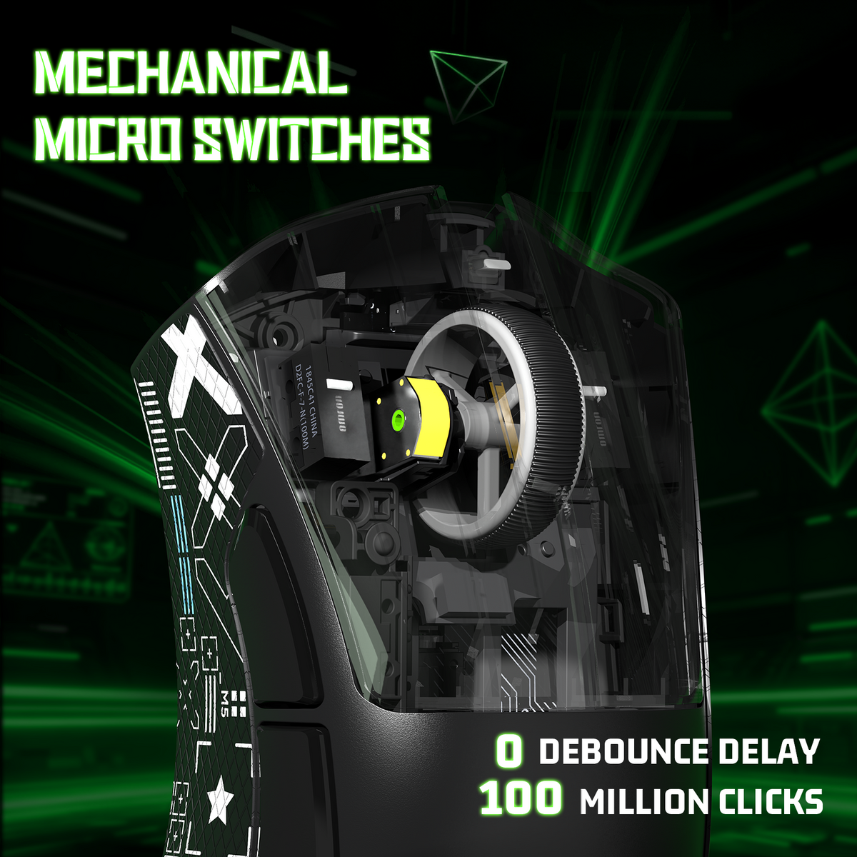 ATTACK SHARK V3 Ultra-Light Tri-Mode Gaming Mouse