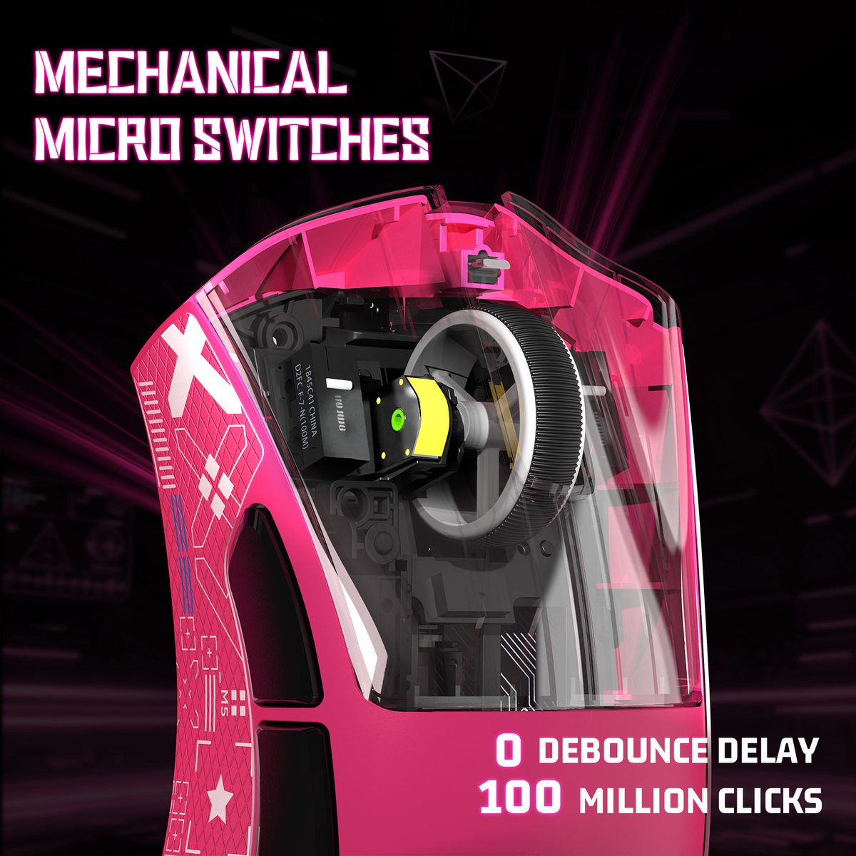 ATTACK SHARK V3 Ultra-Light Tri-Mode Gaming Mouse