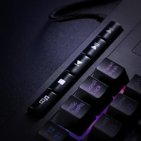 Redragon K512 SHIVA RGB Backlit Membrane Gaming Keyboard (Black)