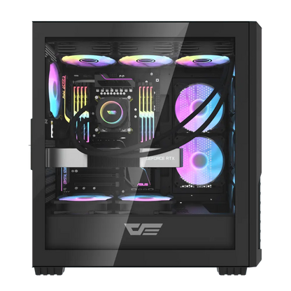 DF2100 ATX PC Case Black