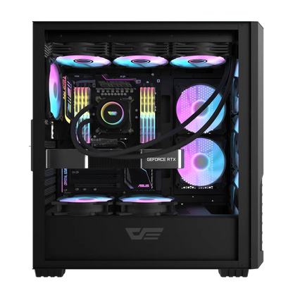DF2100 ATX PC Case Black
