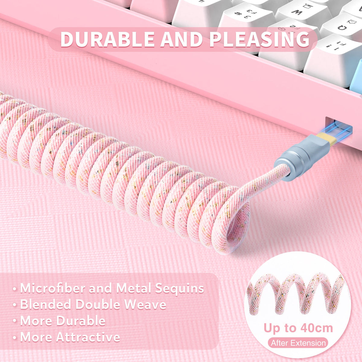 ATTACK SHARK C05 Coiled Cable