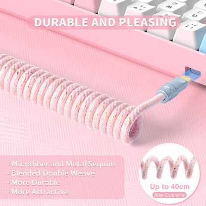 ATTACK SHARK C05 Coiled Cable