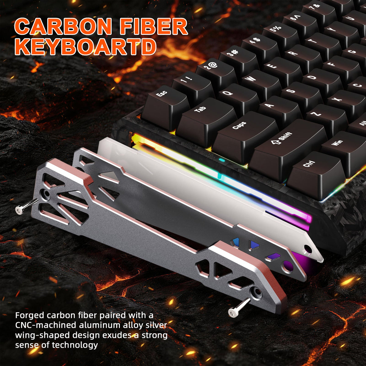 ATTACK SHARK R68 HE & R5 ULTRA Carbon Fiber Gaming Bundle