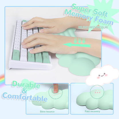 ATTACK SHARK X MAMBASNAKE Rainbow Cloud Keyboard Wrist Rest