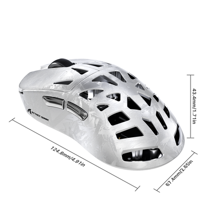 Pre Order: ATTACK SHARK RS6 ULTRA Carbon Fiber Wireless PAW3955MAX Gaming Mouse