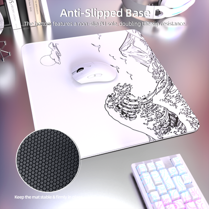 ATTACK SHARK CM05 Tempered Glass Gaming Mouse Pad