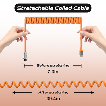 ATTACK SHARK C04 COILED CABLE