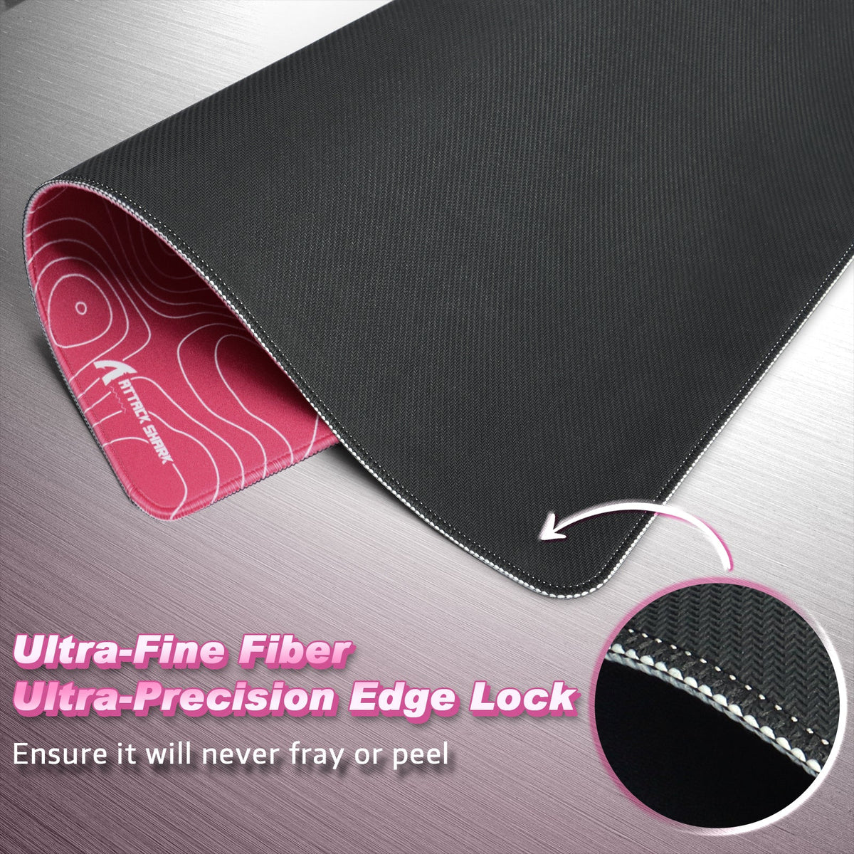ATTACK SHARK CM02 eSport Gaming Mousepad (450x400x4 MM)