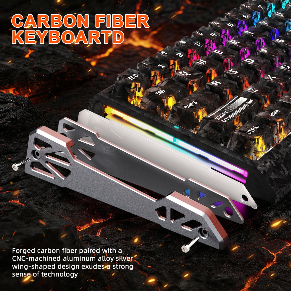 ATTACK SHARK R68 HE & R5 ULTRA Carbon Fiber Gaming Bundle