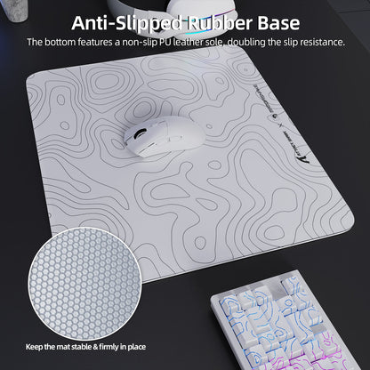 ATTACK SHARK CM05 Tempered Glass Gaming Mouse Pad