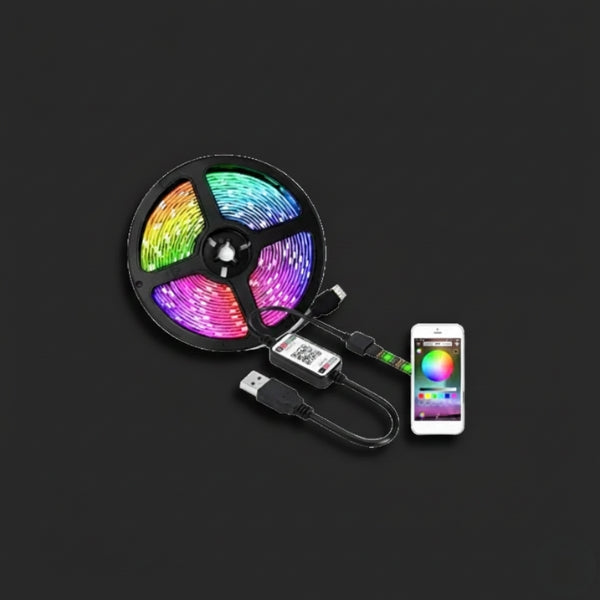 XTRIKE ME HT-5050-B3 BLUETOOTH V4.2 RGB LED STRIP WITH APP CONTROL