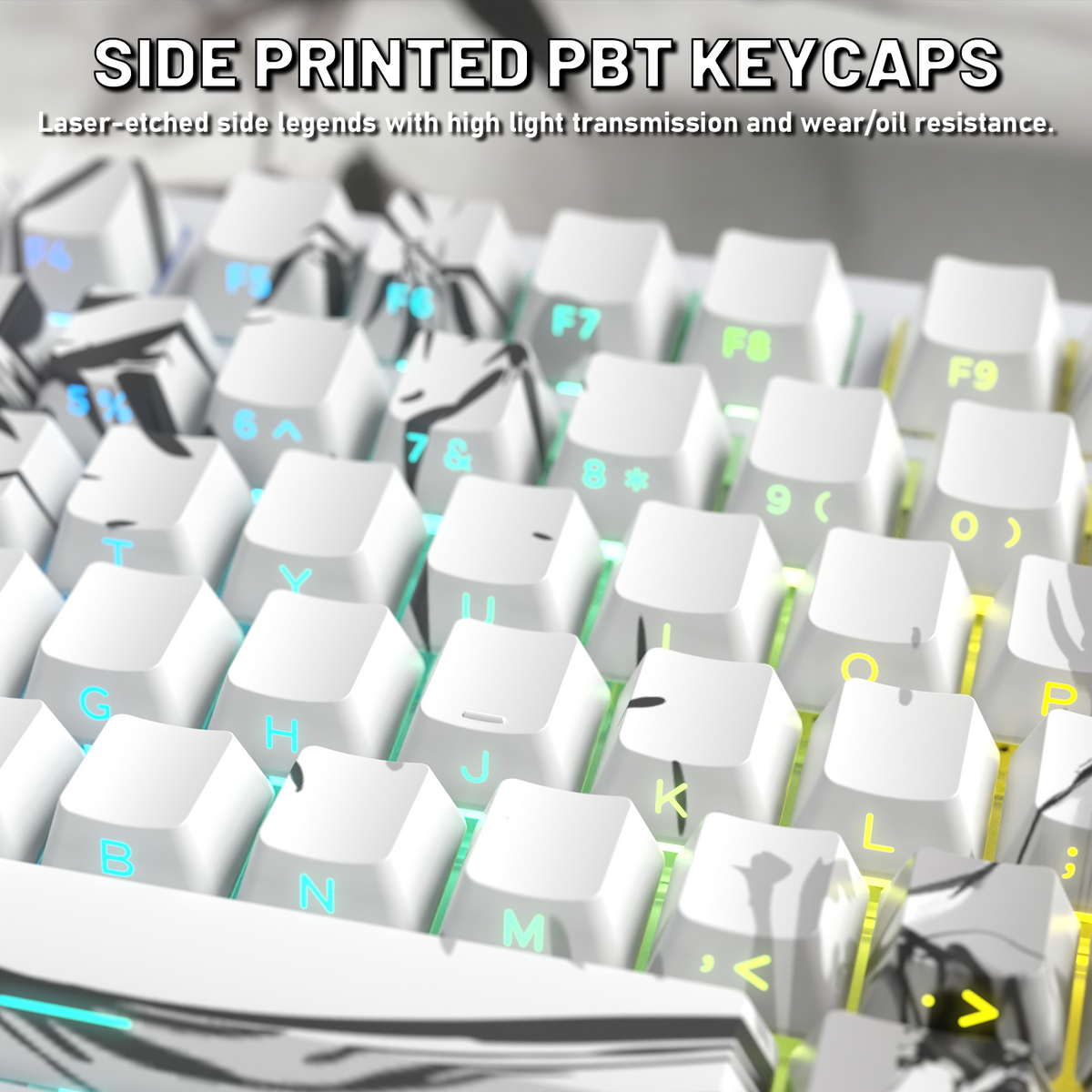 ATTACK SHARK X820ULTRA Mechanical Keyboard with C01ULTRA Coiled Cable