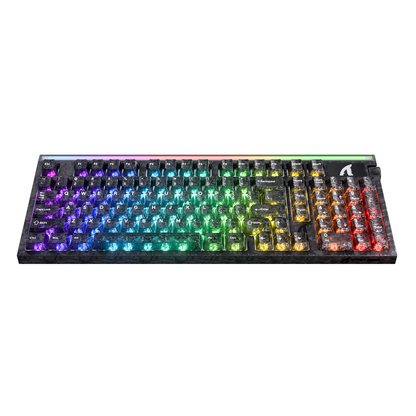 ATTACK SHARK R98 HE Carbon Fiber Rapid Trigger Keyboard Magnetic Switch