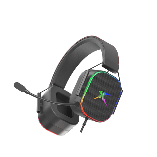 XTRIKE ME GH-515W WIRED RGB GAMING HEADSET WITH STATIC LIGHTING EFFECTS