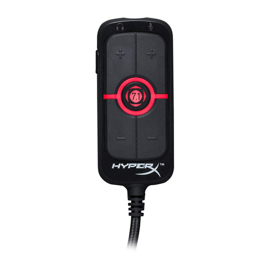 HyperX Amp USB Sound Card – Virtual 7.1 Surround Sound – Works with PC/PS4
