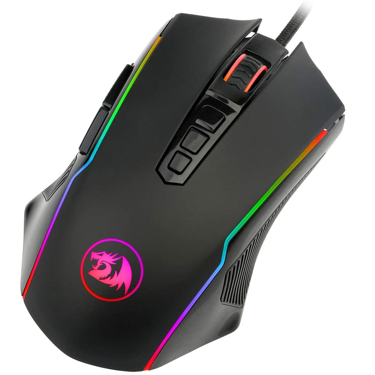 Redragon M910 RANGER CHROMA RGB Gaming Mouse, Up to 12400 DPI (Black)