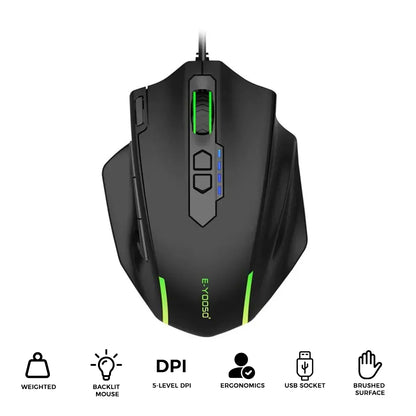 E-YOOSO X-41 Pro RGB Wired Gaming Mouse