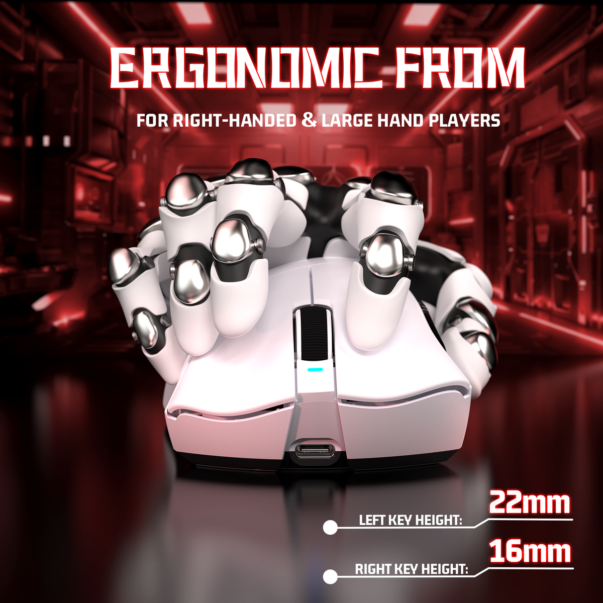 ATTACK SHARK V3 Ultra-Light Tri-Mode Gaming Mouse