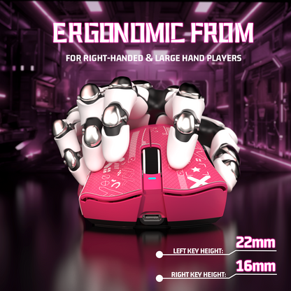 ATTACK SHARK V3 Ultra-Light Tri-Mode Gaming Mouse
