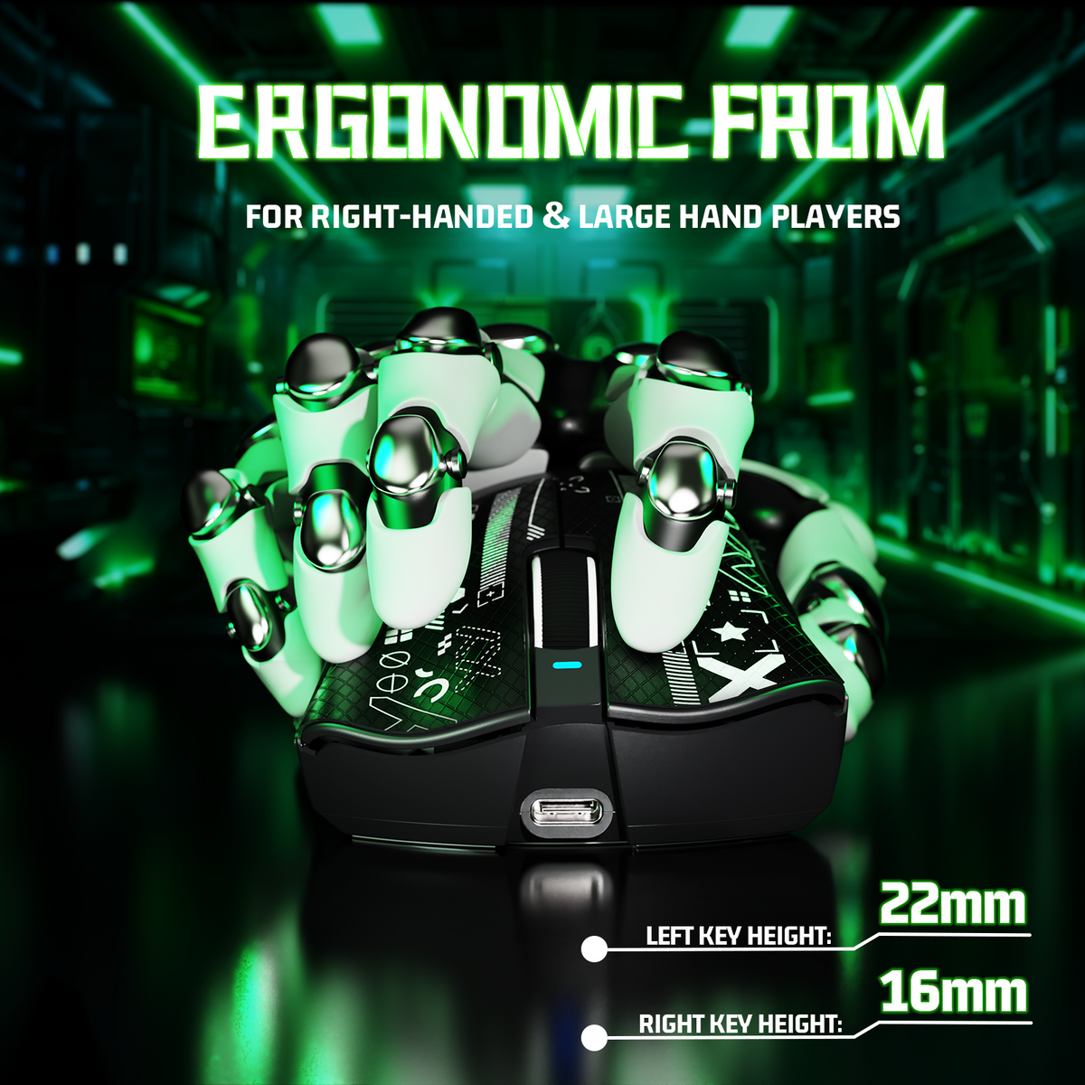 ATTACK SHARK V3 Ultra-Light Tri-Mode Gaming Mouse