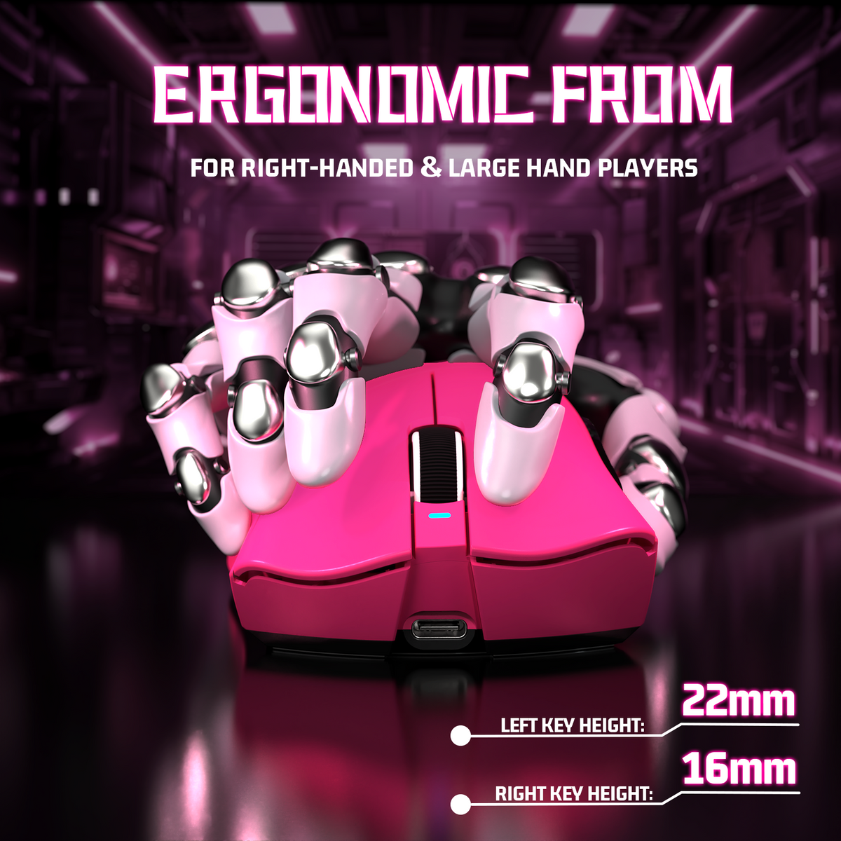 ATTACK SHARK V3 Ultra-Light Tri-Mode Gaming Mouse