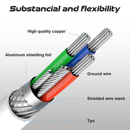 ATTACK SHARK C04 COILED CABLE