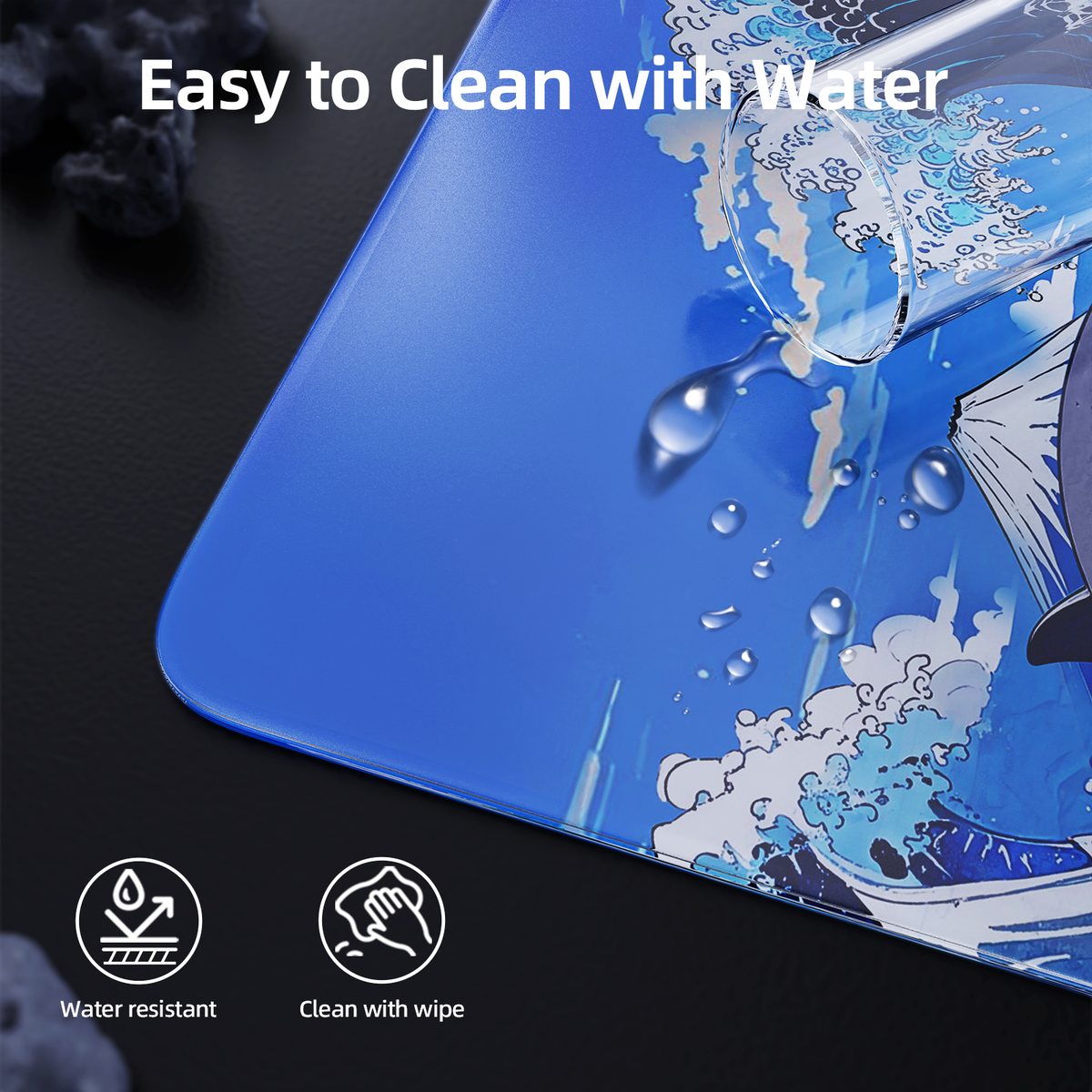 ATTACK SHARK CM05 Tempered Glass Gaming Mouse Pad