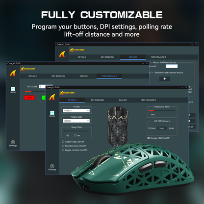 ATTACK SHARK R5 ULTRA Carbon Fiber Wireless 8K PAW3950MAX Gaming Mouse