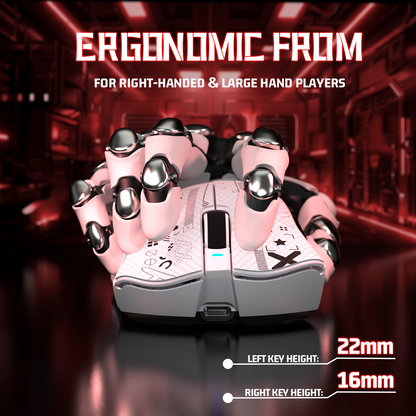 ATTACK SHARK V3 Ultra-Light Tri-Mode Gaming Mouse