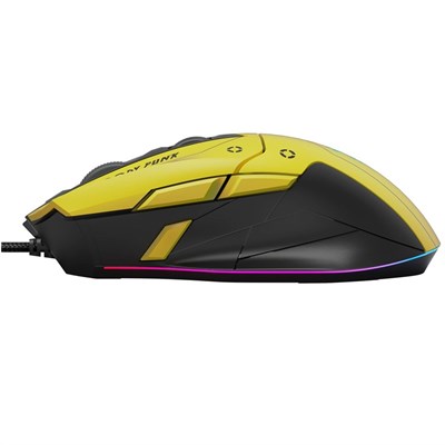 Bloody W70 Max RGB Gaming Mouse Punk Yellow