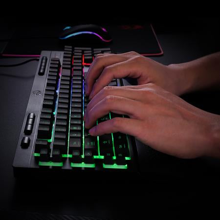 Redragon K512 SHIVA RGB Backlit Membrane Gaming Keyboard (Black)