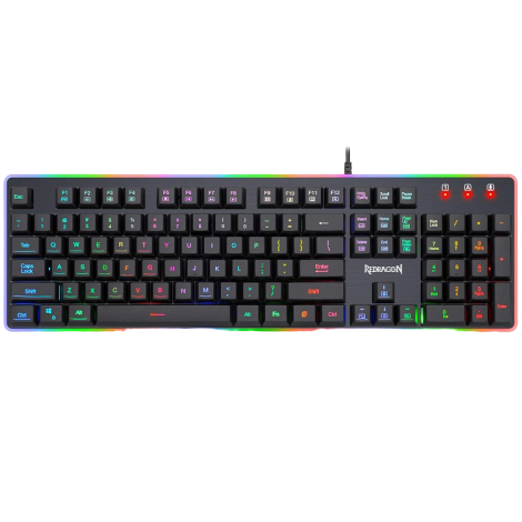 Redragon K509 DYAUS 2 RGB Backlit Quiet Mechanical Gaming Keyboard