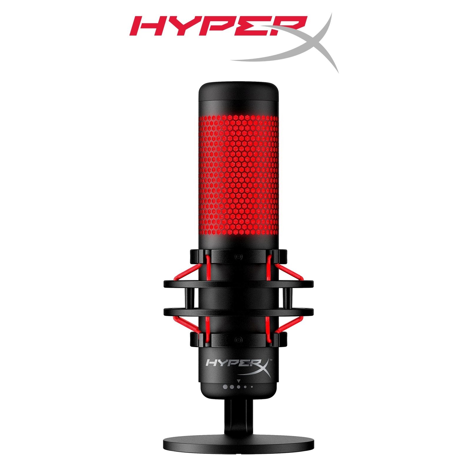 HyperX QuadCast Microphone USB Professional Streaming and Gaming Mic OPEN BOX