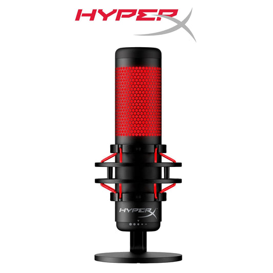 HyperX QuadCast Microphone USB Professional Streaming and Gaming Mic OPEN BOX