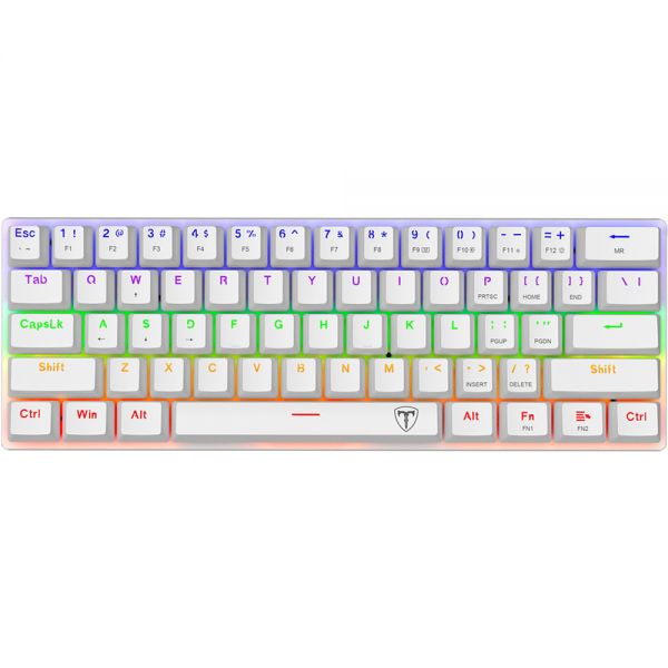 T-Dagger TGK325W Viator RGB Mechanical Gaming Keyboard White