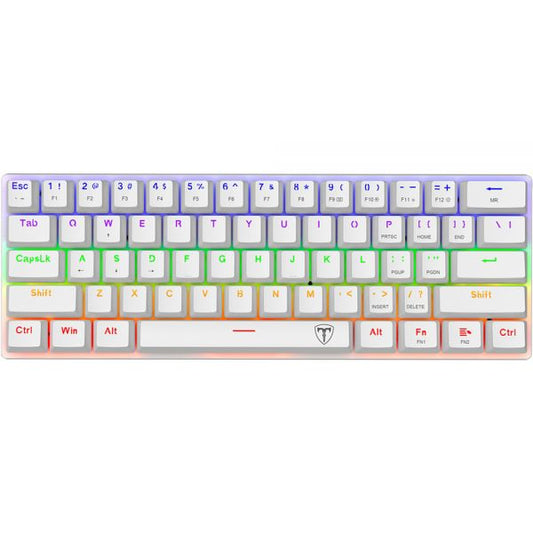 T-Dagger TGK325W Viator RGB Mechanical Gaming Keyboard White