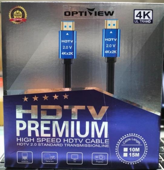 Optiview HDMI CABLE 4K WITH BOX  30m