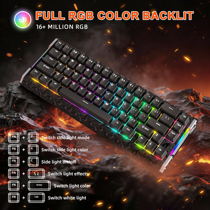 ATTACK SHARK R68 HE & R5 ULTRA Carbon Fiber Gaming Bundle