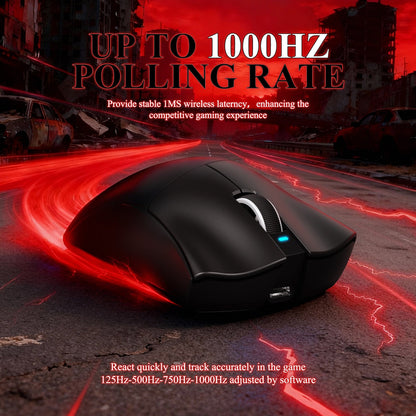 ATTACK SHARK V3PRO Ultra-Light Tri-Mode Gaming Mouse with Charging Dock