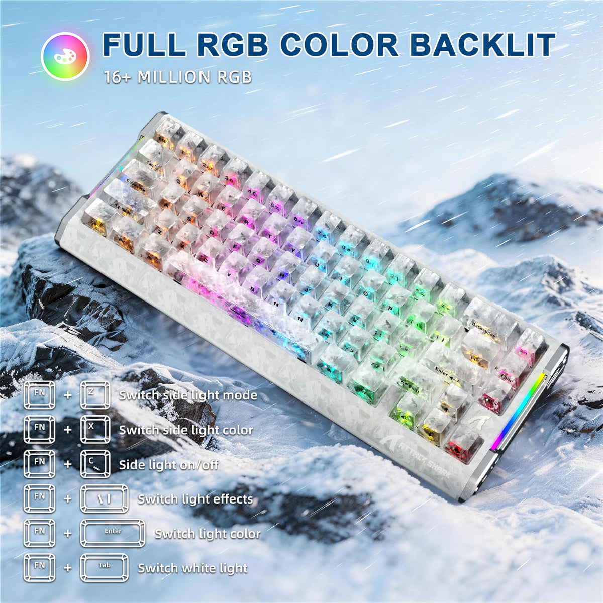 ATTACK SHARK R68 HE & R5 ULTRA Carbon Fiber Gaming Bundle